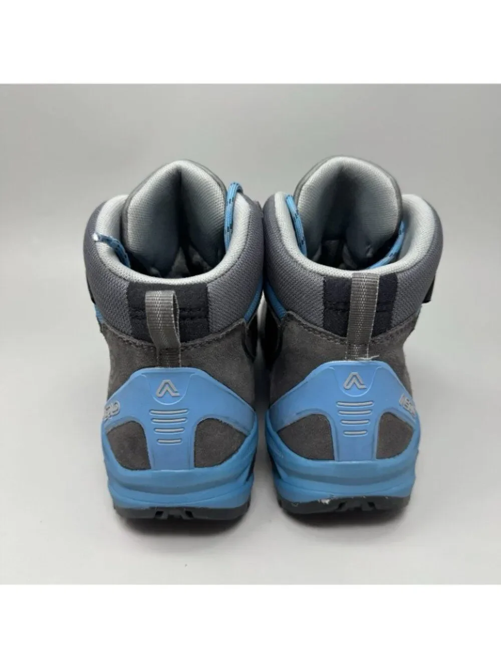 Asolo Narvik GTX Womens Boots Sz 9 Smoky Gray Blue Moon Hiking Ankle Boots